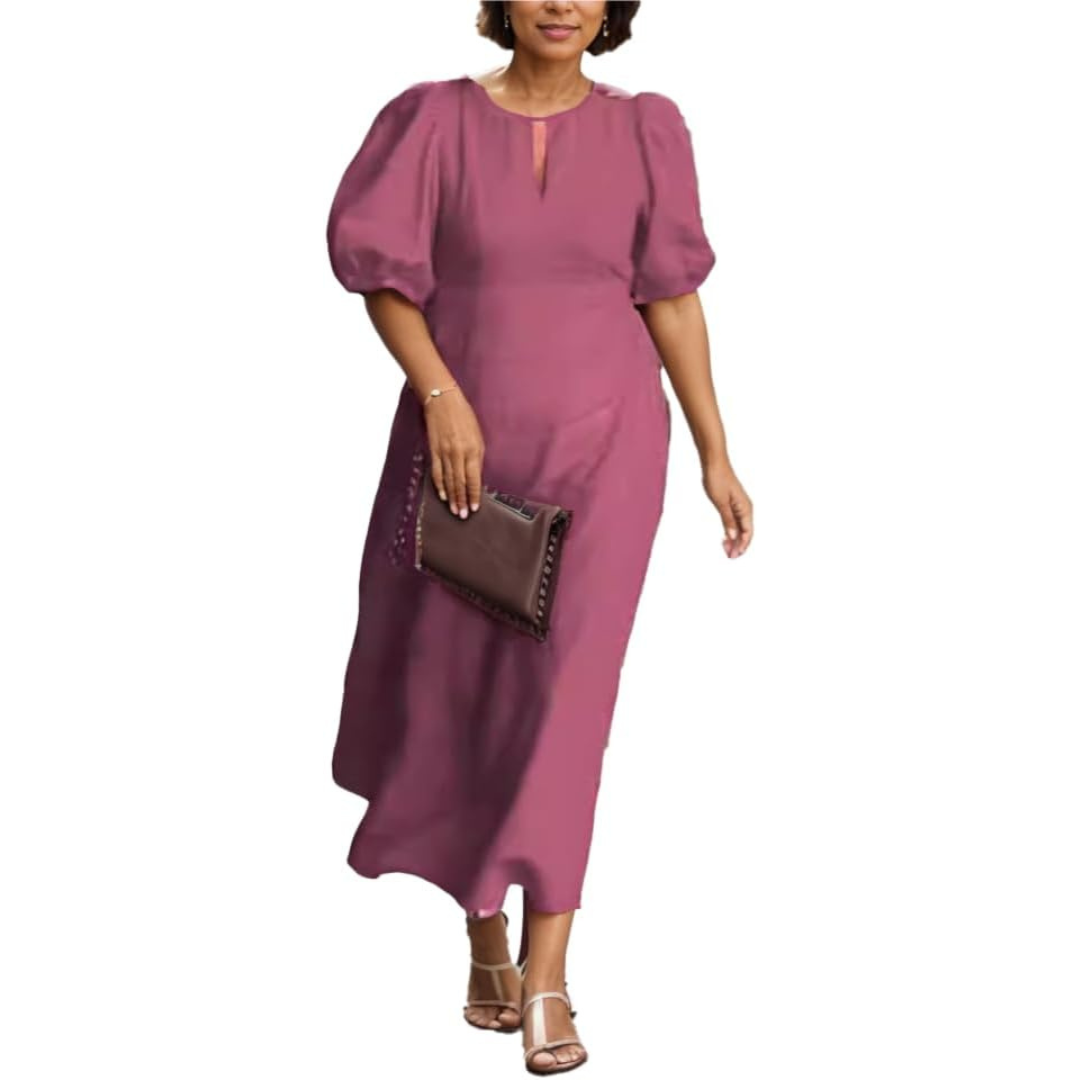 Elsa | Kleid mit V-Ausschnitt