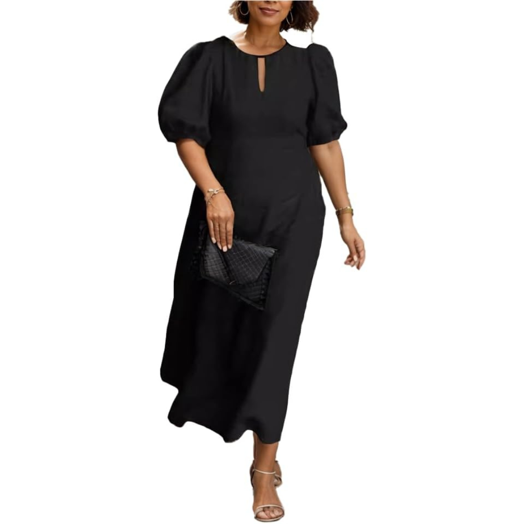 Elsa | Kleid mit V-Ausschnitt