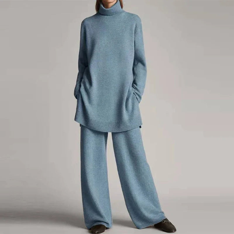 Angela | Comfy Quiet Luxury 2-teiliges Set