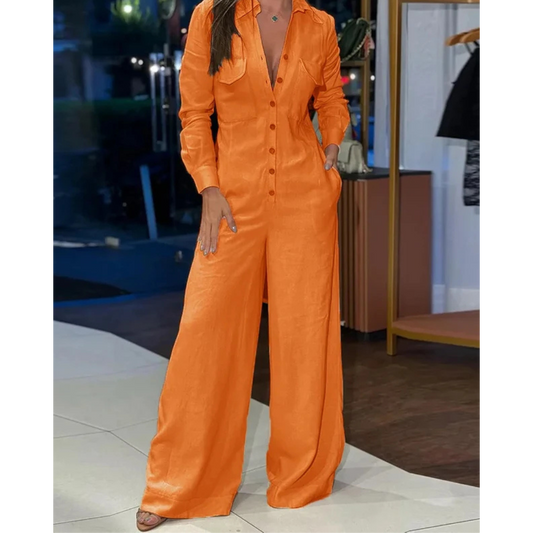 Diana | Revers Langarm Taille Mini Zweiteiler Anzug