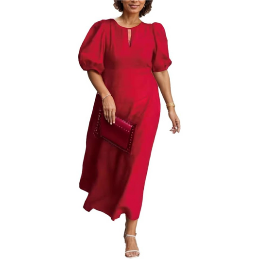 Elsa | Kleid mit V-Ausschnitt