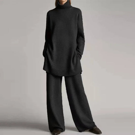 Angela | Comfy Quiet Luxury 2-teiliges Set
